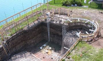 swimming pool construction